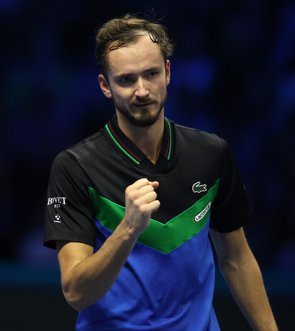 ATP总决赛完胜美网,梅德韦杰夫高光表现 ATP总决赛完胜美网,梅德韦杰夫高光表现