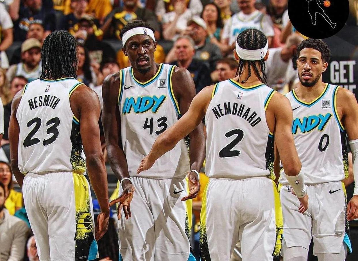 步行者客场战胜开拓者，顺利晋级的简单介绍